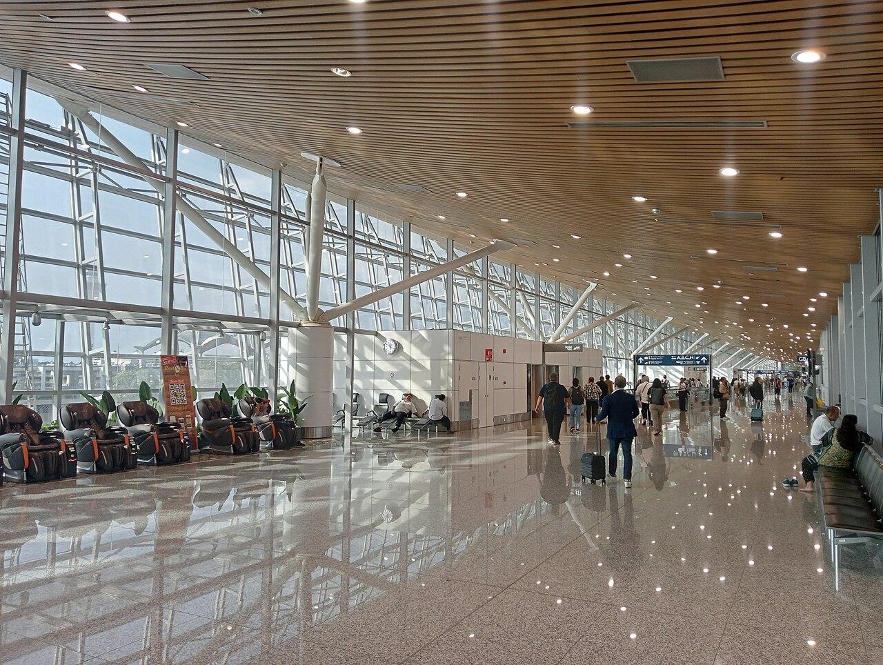 Kuala Lumpur International Airport terminal interior