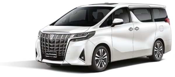 Toyota Alphard private MPV for Malaysia transport